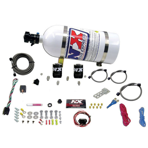 Nitrous Express 10-15 Chevrolet Camaro (5th Gen) Single Nozzle Nitrous Kit (35-150HP) w/10lb Bottle - 20930-10