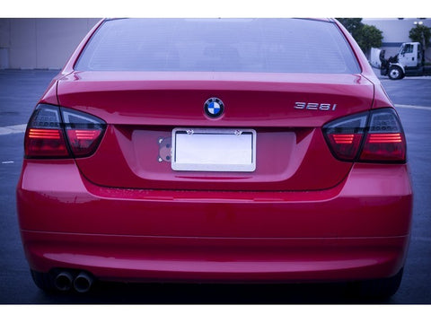 Spyder BMW E90 3-Series 06-08 4Dr LED Tail Lights Red Smoke ALT-YD-BE9006-LED-RS - 5000910