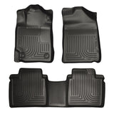 Husky Liners 13-14 Toyota Avalon Electric/Gas Weatherbeater Black Front & 2nd Seat Floor Liners - 98501