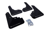 Rally Armor 05-09 Subaru Legacy GT / Outback Black UR Mud Flap w/ Silver Logo - MF4-UR-BLK/SIL