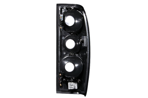 ANZO 1998-2004 Nissan Frontier Taillights Black - 211115