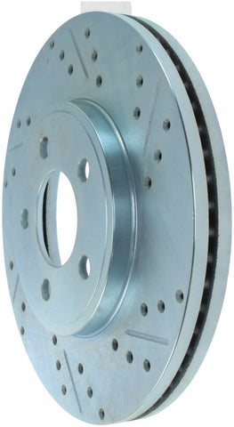 StopTech Select Sport Drilled & Slotted Rotor - Front Right - 227.61072L