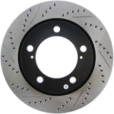 StopTech Slotted & Drilled Sport Brake Rotor - 127.44162R