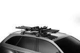 Thule SnowPack L Ski/Snowboard Rack (Up to 6 Pair Skis/4 Snowboards) - Black/Silver - 732601