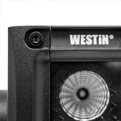 Westin B-FORCE LED Light Bar Double Row 2 inch Flood w/3W Cree - Black - 09-12212-4F