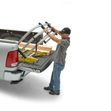 AMP Research 99-23 Ford F250/350 Superduty (Excl. SuperCrew) Bedxtender - Silver - 74814-00A