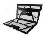 Agency Power 14-18 Polaris RZR XP 1000 / XP Turbo Vented Engine Cover - Gloss Black/Gloss Black Mesh - AP-RZR-111-FGB-MGBLK