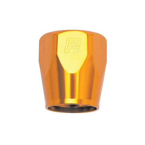 Russell Performance 2-Piece -10 AN Anodized Full Flow Swivel Hose End Sockets (Qty 2) - Orange - 615544