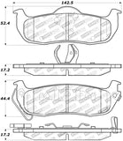 StopTech Street Touring 04-15 Nissan Titan Rear Brake Pads - 308.10410