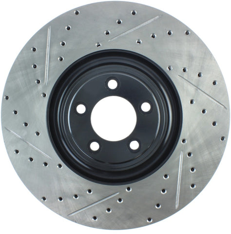 StopTech Slotted & Drilled Sport Brake Rotor - 127.20030R