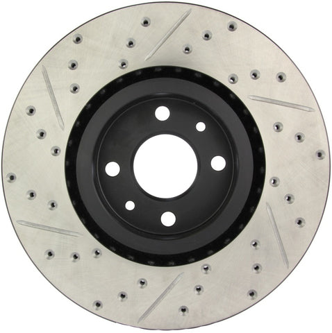 StopTech Slotted & Drilled Sport Brake Rotor - 127.04004L