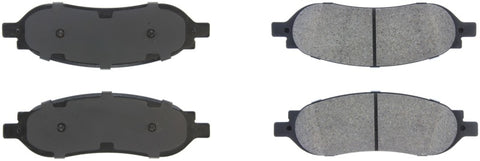 StopTech Sport Brake Pads w/Shims and Hardware - Rear - 309.10680