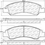 StopTech Street Select Brake Pads - Front/Rear - 305.13630