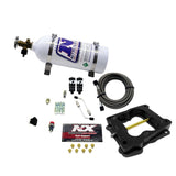 Nitrous Express Q-Jet/Holley Spread Bore Hitman Nitrous Kit (100-150-200HP) w/5lb Bottle - 40080-05