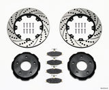 Wilwood Pro-Matrix Rear Kit Drilled 88-96 Corvette C4 - 140-8314-D