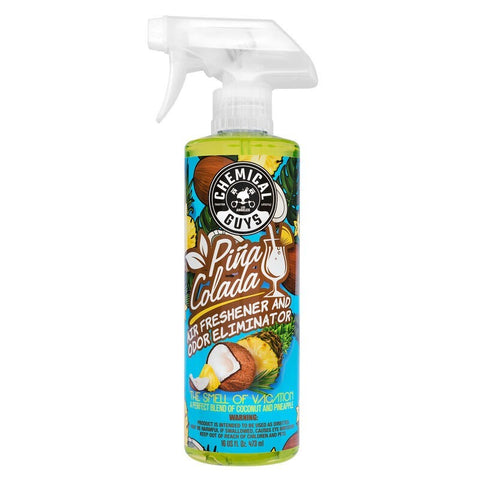 Chemical Guys Pina Colada Air Freshener & Odor Eliminator - 16oz - AIR22916