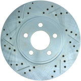 StopTech Select Sport Drilled & Slotted Rotor - Rear Left - 227.61072R