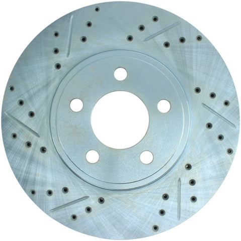 StopTech Select Sport Drilled & Slotted Rotor - Rear Left - 227.61072R