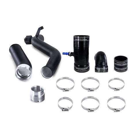 Mishimoto 2019+ Ford Ranger 2.3L Intercooler Pipe & Boot Kit - Micro-Wrinkle Black - MMICP-RGR-19KMWBK