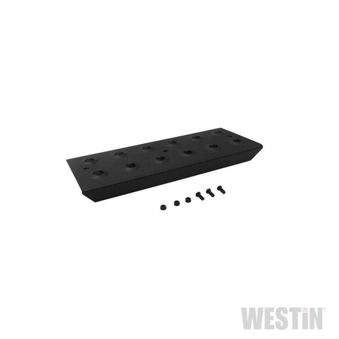 Westin Replacement service kit includes 11 inch die stamped step pad and fasteners - Black - 56-10002