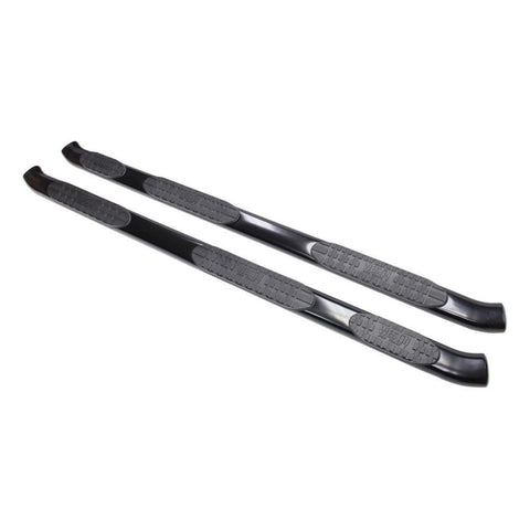 Westin 2009-2018 Ram/Dodge 1500 Quad Cab (6.5 ft Bed) PRO TRAXX 5 WTW Oval Nerf Step Bars - Black - 21-534315