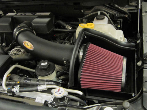 Airaid 10-14 Ford SVT Raptor / 11-13 F-150 6.2L CAD Intake System w/ Tube (Dry / Red Media) - 401-272