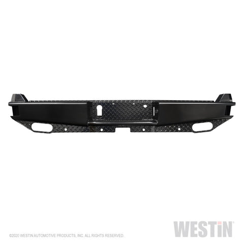 Westin 17-21 Ford F-250/350 HDX Bandit Rear Bumper - Black - 58-341125