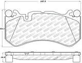 StopTech Performance Brake Pads - 309.12911