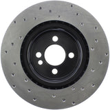 StopTech Sport Cross Drilled Brake Rotor - Front Left - 128.34114R