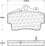 StopTech Street Select Brake Pads w/ Hardware - Front - 305.07370