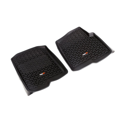 Rugged Ridge Floor Liner Front Black 2004-2008 Ford F-150 Regular / S-Cab / S-Crew - 82987.21