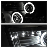 Spyder Dodge Ram 1500 09-14 Projector Headlights Halogen- CCFL Halo LED - Blk PRO-YD-DR09-CCFL-BK - 5030320