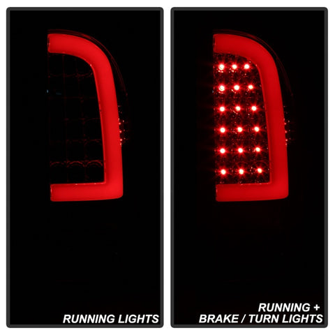 xTune 05-15 Toyota Tacoma (Excl Models w/LED) Light Bar LED Tail Lights -Chrm (ALT-ON-TT05-LBLED-C) - 5082114