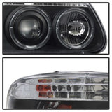 Spyder Ford Explorer 95-01 1PC Projector Headlights LED Halo Blk PRO-YD-FEXP95-HL-1PC-BK - 5010131