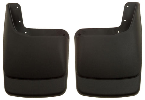 Husky Liners 99-09 Ford SuperDuty Regular/Super/Crew Cab Custom-Molded Rear Mud Guards (w/Flares) - 57581