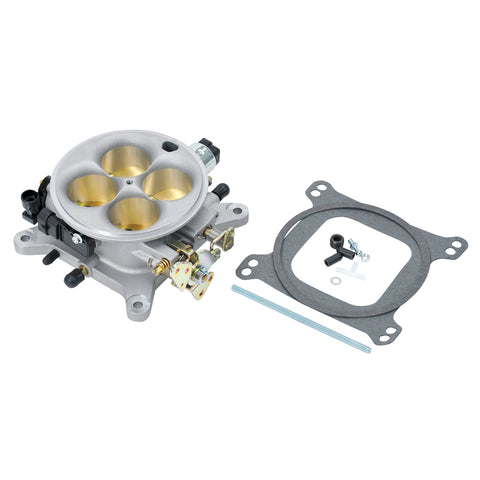 Edelbrock Throttle Body Victor EFI 4-Barrel 4150 Style Flange 1.75In Bores Die Cast - 4150