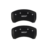 MGP 4 Caliper Covers Engraved Front & Rear MGP Red finish silver ch - 14027SMGPRD