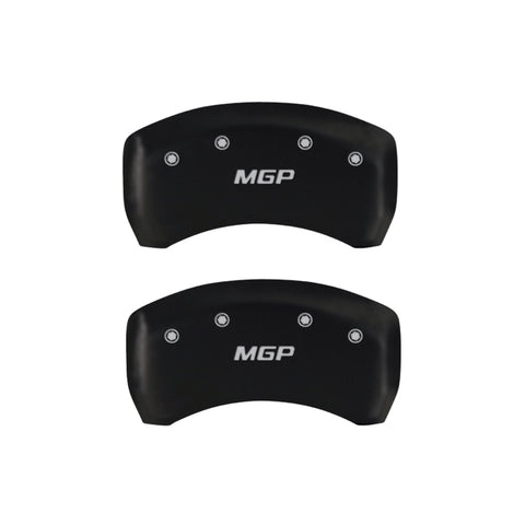 MGP 4 Caliper Covers Engraved Front & Rear MGP Red finish silver ch - 41109SMGPRD