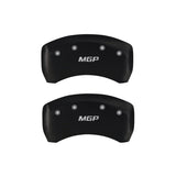 MGP 4 Caliper Covers Engraved Front & Rear MGP Red finish silver ch - 10200SMGPRD