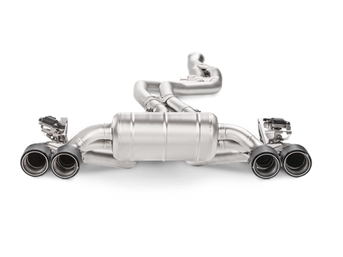 Akrapovic 16-17 BMW M2 F87 (Excl M2 Competition) Evolution Line Cat Back (Titanium) w/Carbon Tips - ME-BM/T/8H