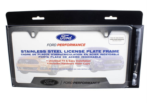 Ford Racing Stainless Steel Ford Performance License Plate Frame - M-1828-SS304C