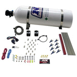 Nitrous Express GM LT1/LS1 Pro Piranha Nozzle Gas Nitrous Kit w/15lb Bottle - 80010-15