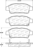 StopTech Street Brake Pads - 308.09950