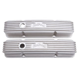 Edelbrock Valve Cover Classic Series Chevrolet 1959-1986 262-400 CI V8 w/ Oil Fill Hole Satin - 41449