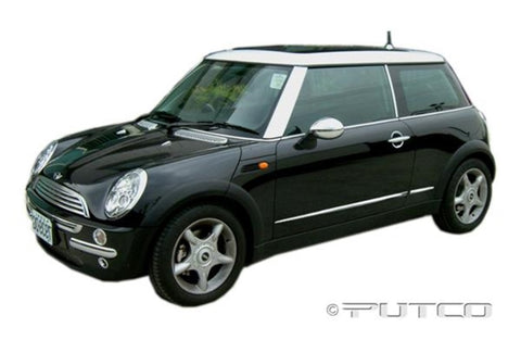 Putco 01-06 MINI Cooper Ext Chrome Trim Kit - DH/MC/MR/HL/TL/SMC//SM/FTC/PC/HA/AB/FLC/RLF/GC/RTL - 405053