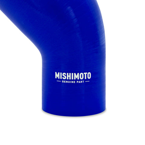 Mishimoto Silicone Reducer Coupler 45 Degree 2.5in to 4in - Blue - MMCP-R45-2540BL