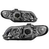 Spyder Pontiac GTO 04-06 Projector Headlights LED Halo LED Smoke High H1 Low H1 PRO-YD-PGTO04-HL-SM - 5034007