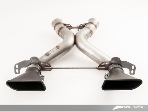 AWE Tuning McLaren 650S Performance Exhaust - Machined Tips - 3010-32022