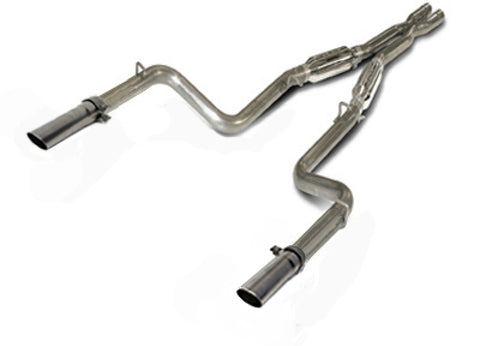 SLP 2011-2014 Dodge Charger 5.7L HEMI LoudMouth Cat-Back Exhaust System - D31040