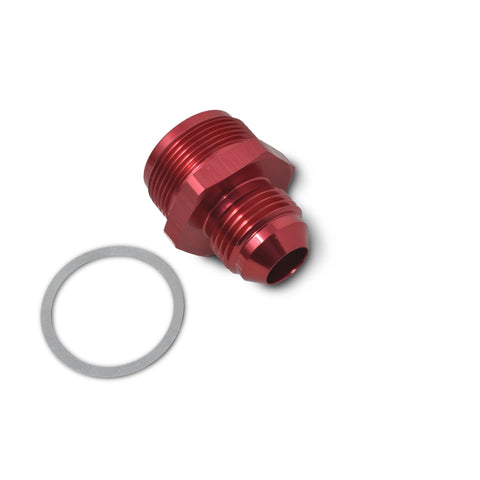 Russell Performance 1in-20 x 6 AN Male Flare Adapter (66-89 Edelbrock Q-Jets/75-89 Stock Q-Jets) - 640340